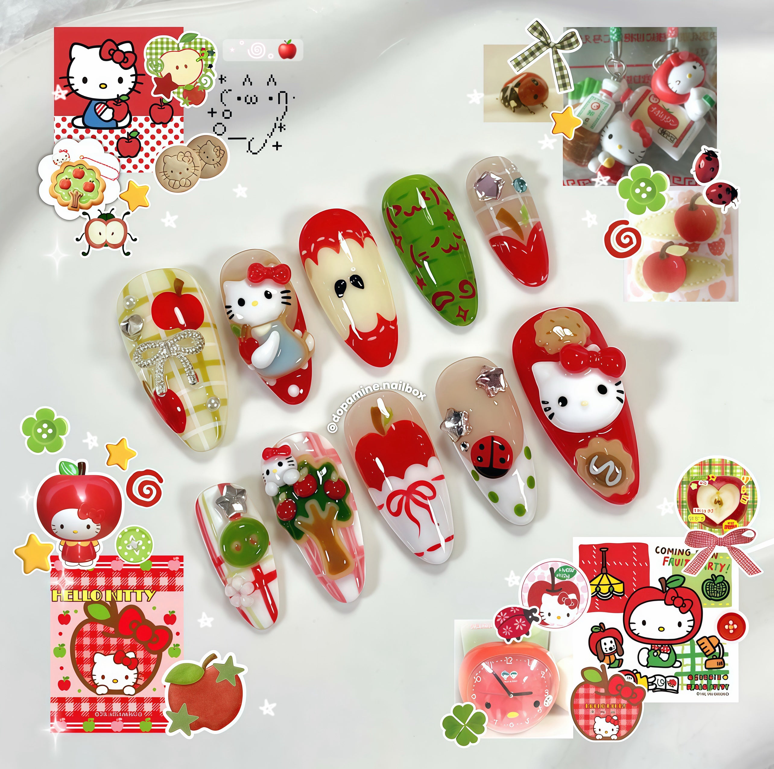 Hello Kitty|Sanrio Nails