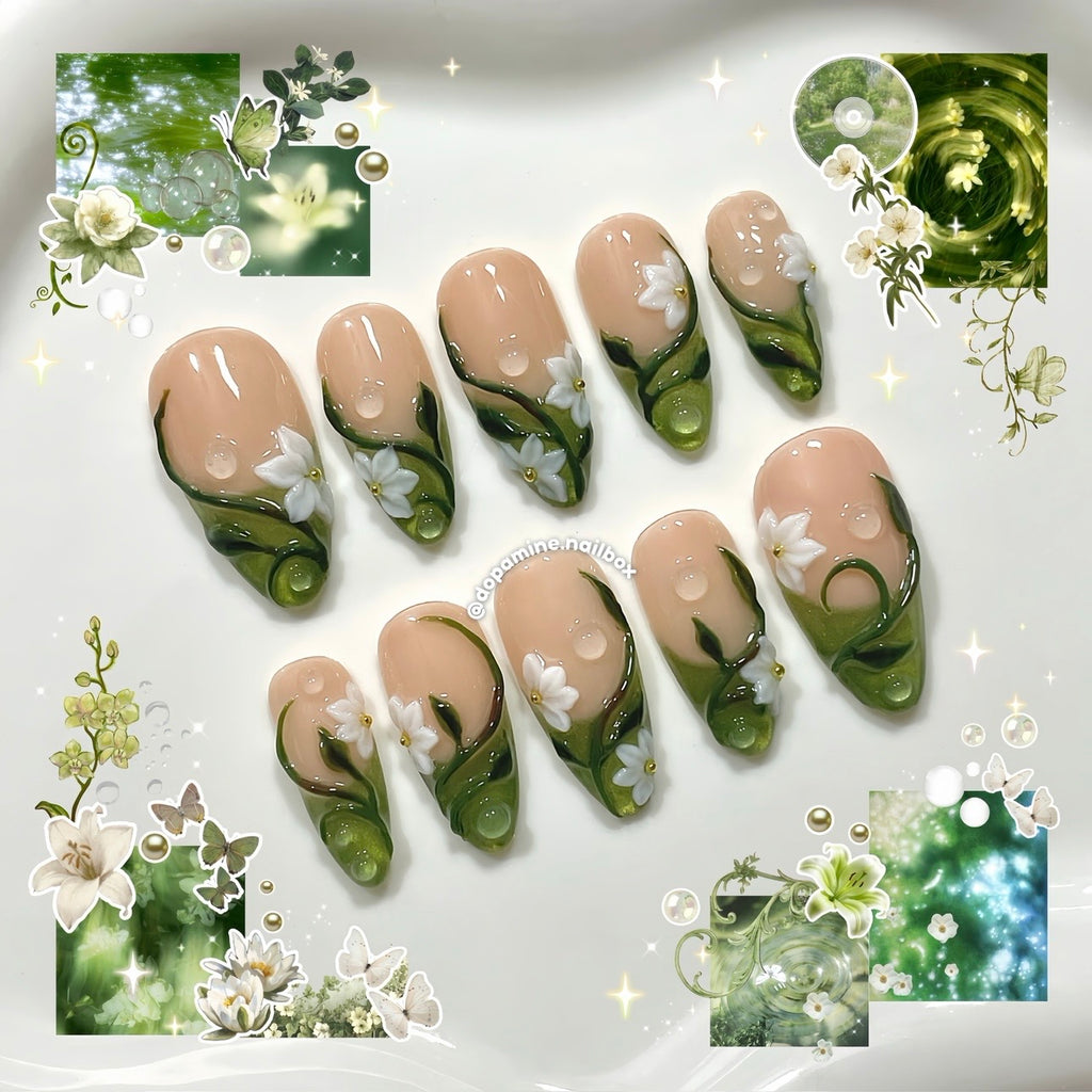 Green Floral