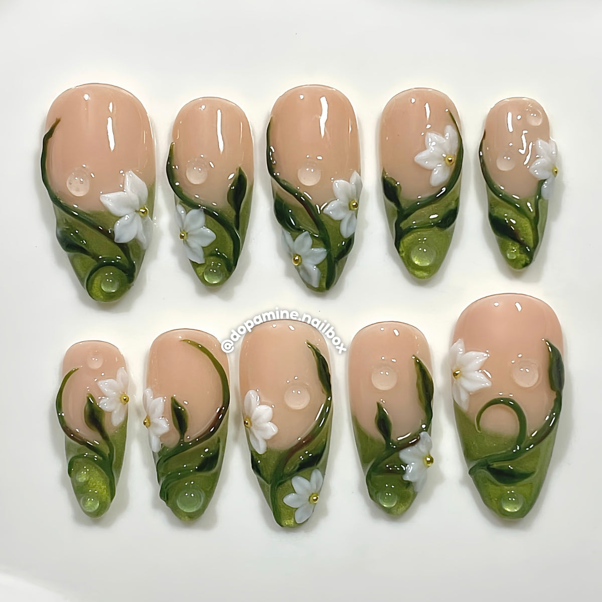 Green Floral