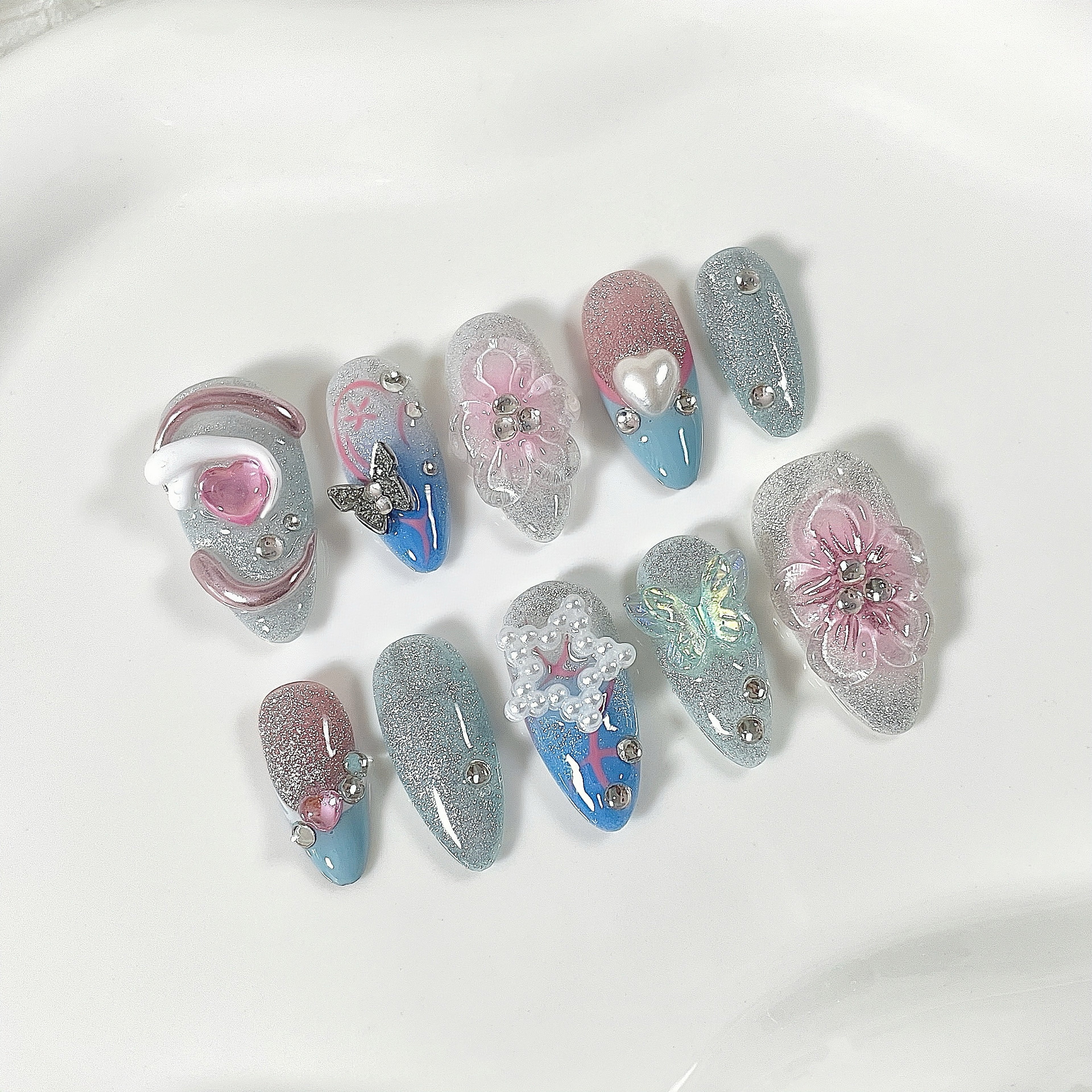 Sparkly Floral