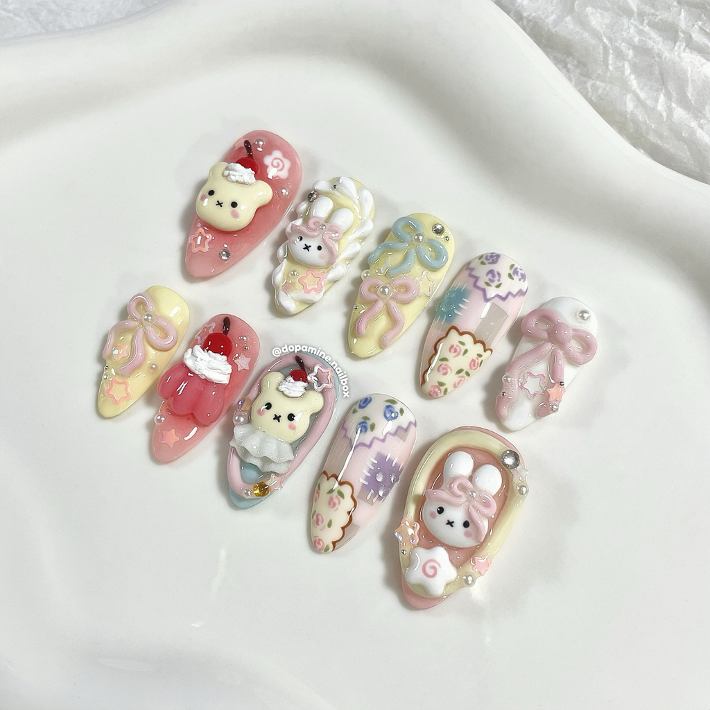 Bear And Rabbit Cake