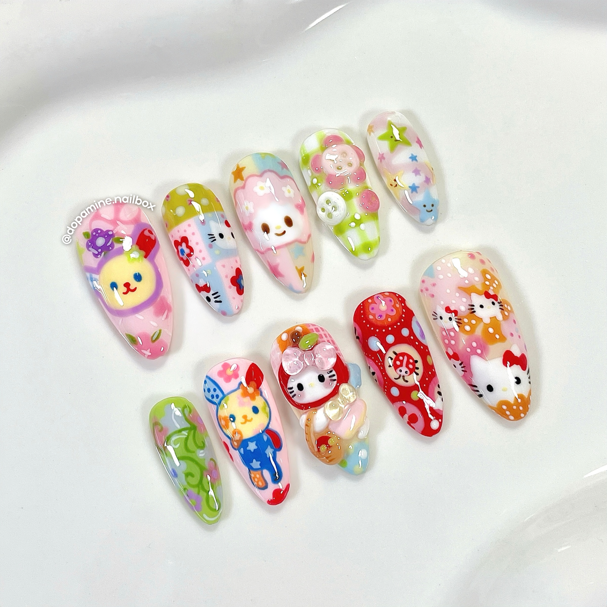 Colorful Sanrio