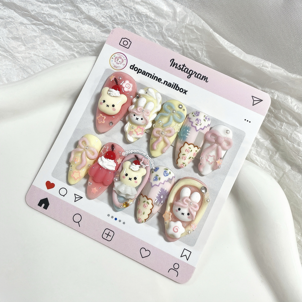 Bear And Rabbit Cake