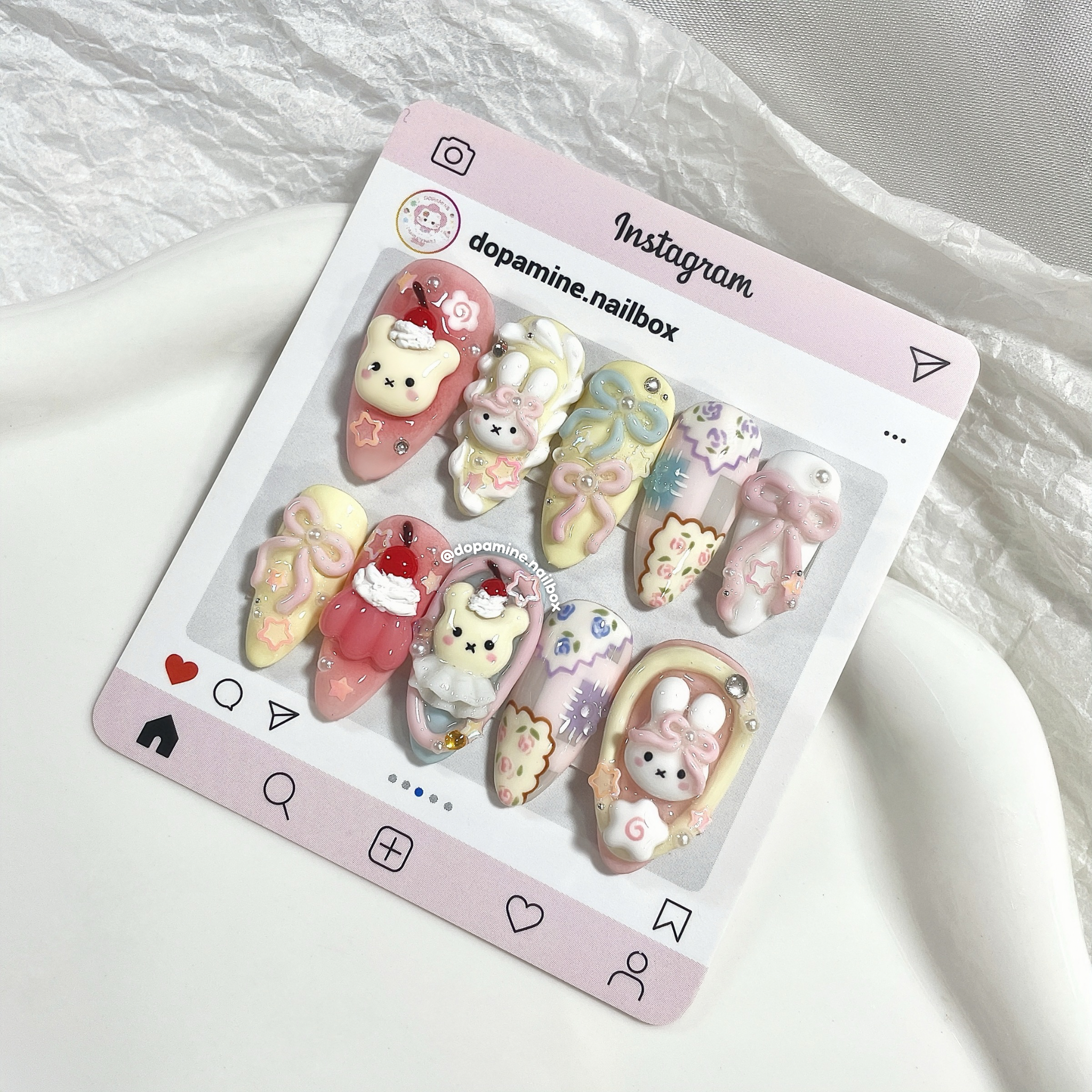 Bear And Rabbit Cake