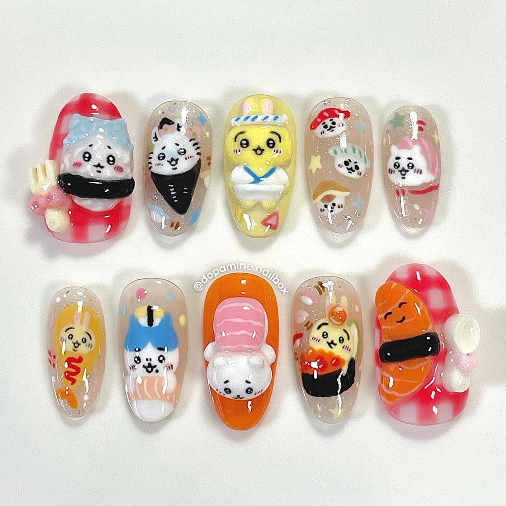 Chiikawa Sushi
