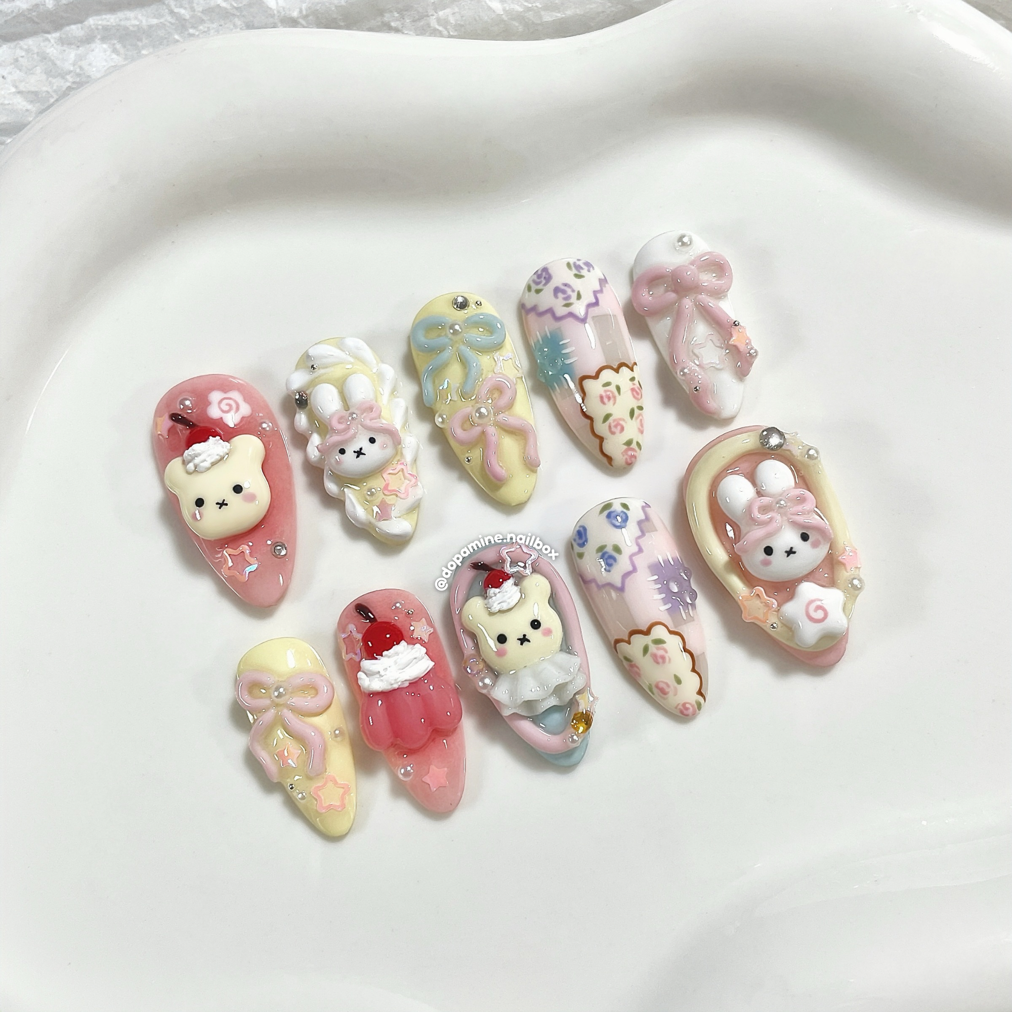 Bear And Rabbit Cake