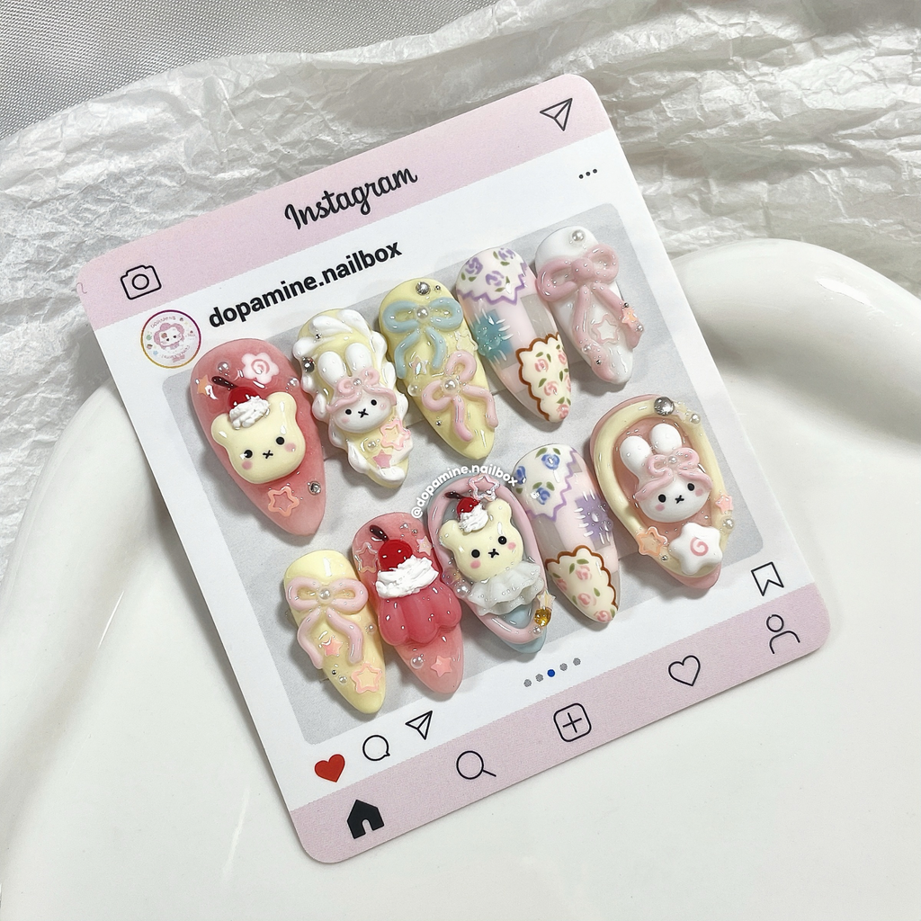 Bear And Rabbit Cake