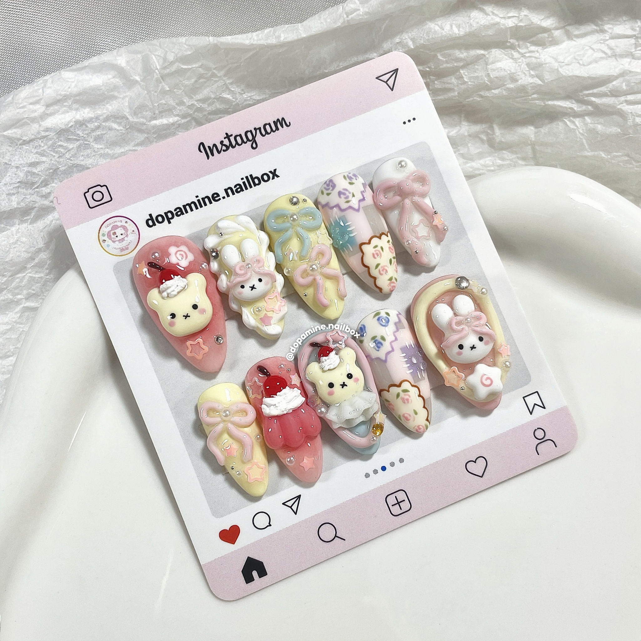 Bear And Rabbit Cake