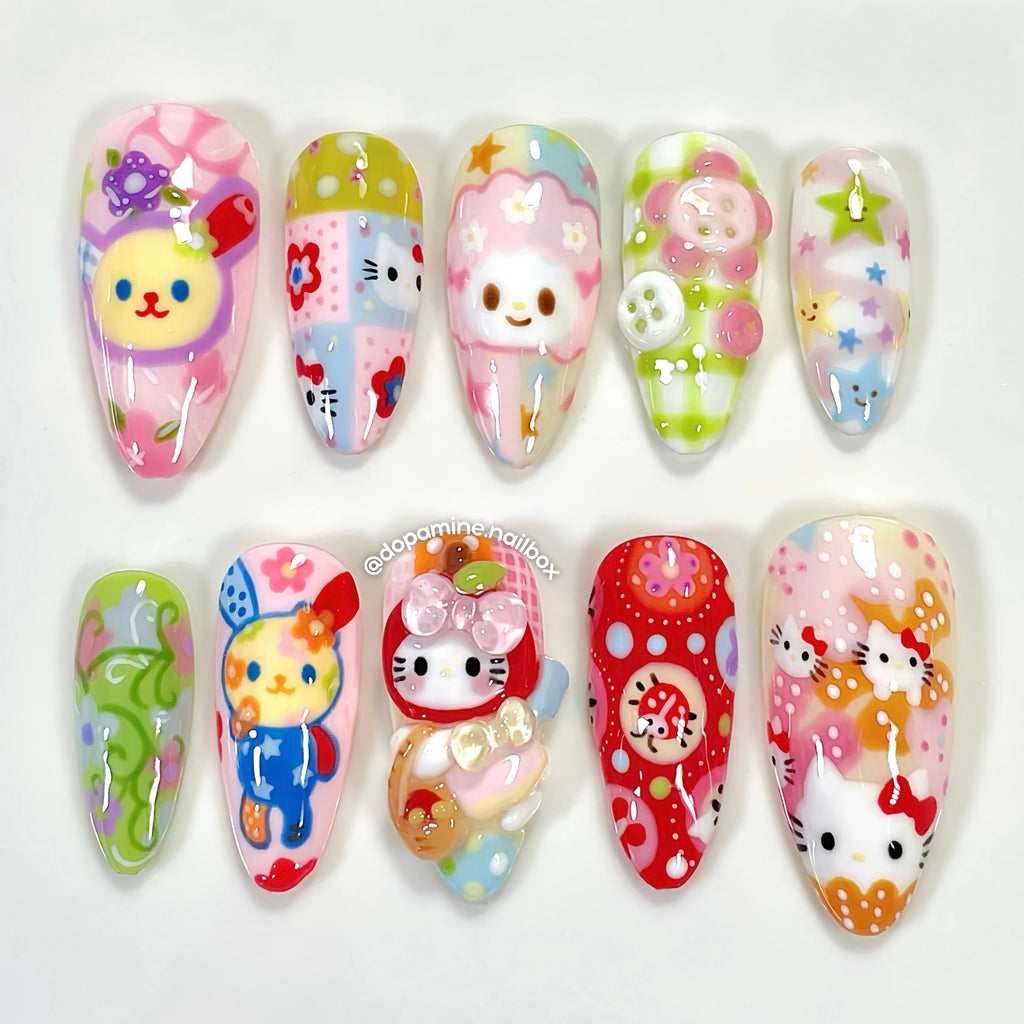 Colorful Sanrio