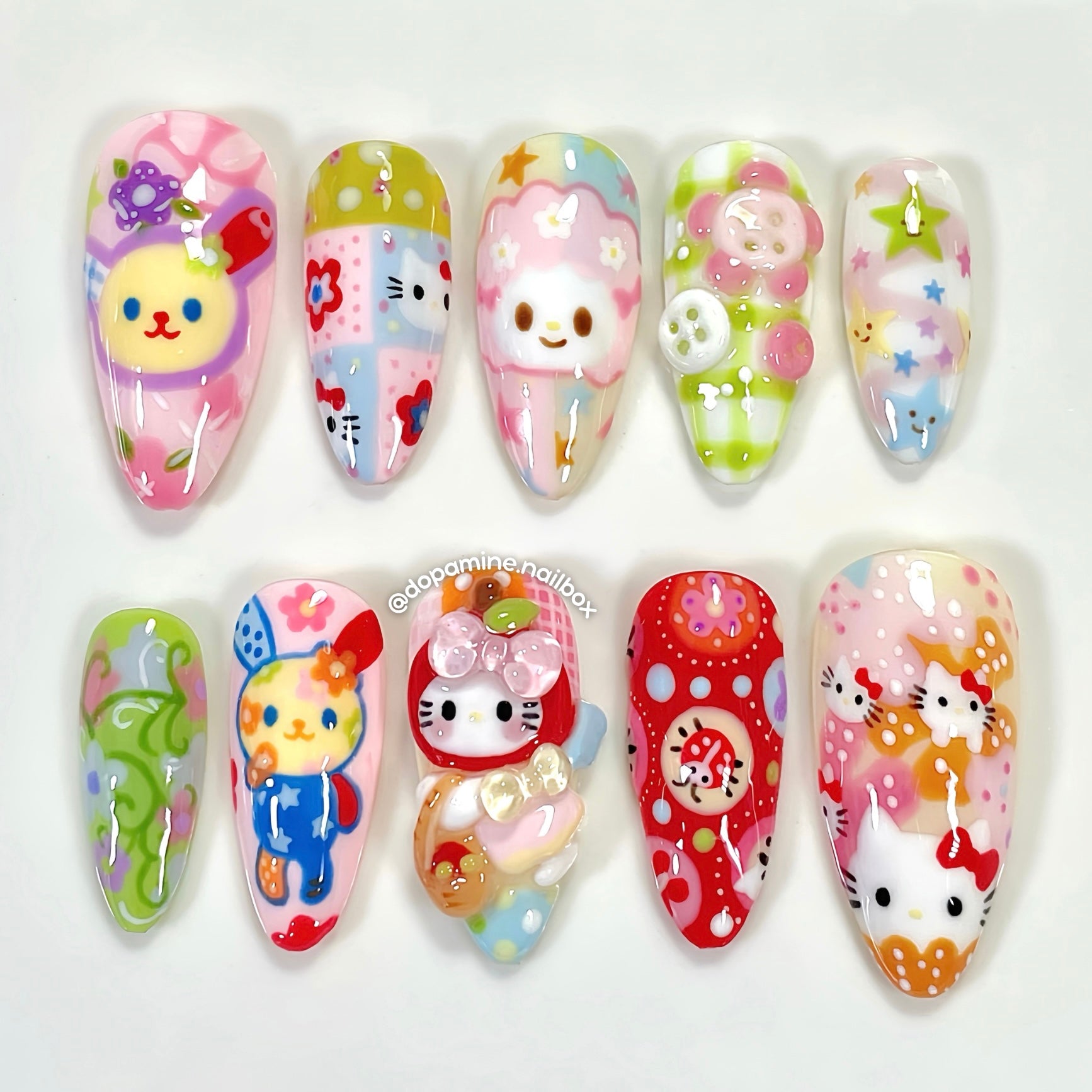 Colorful Sanrio